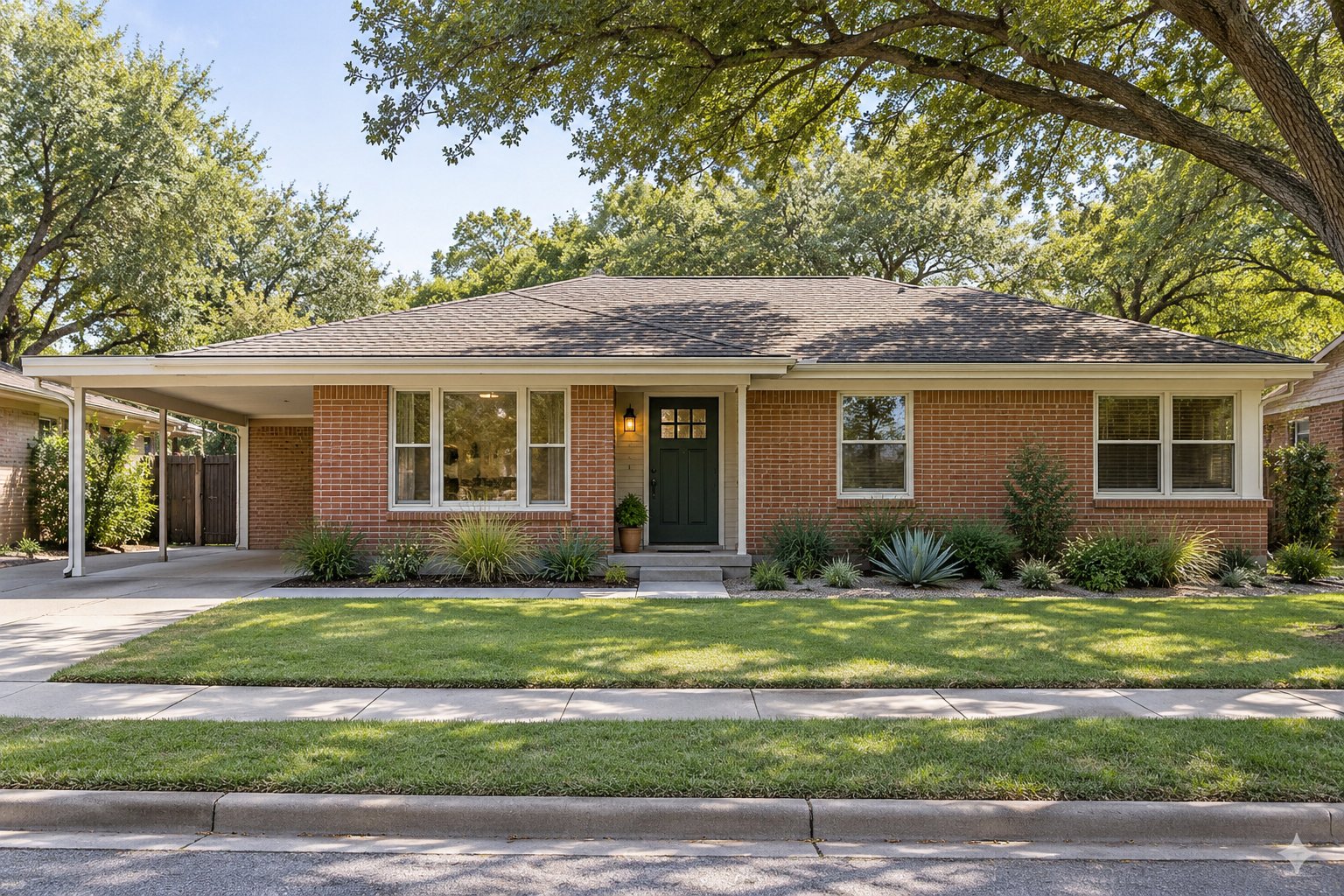 Illustrative refreshed front exterior concept for 2024 Blake Ave